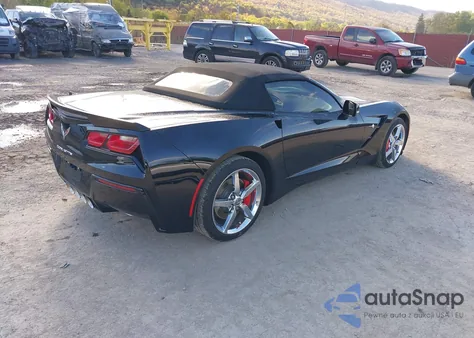 2014 Chevrolet Corvette Stingray from USA, damaged, VIN 1G1YF3D77E5127213